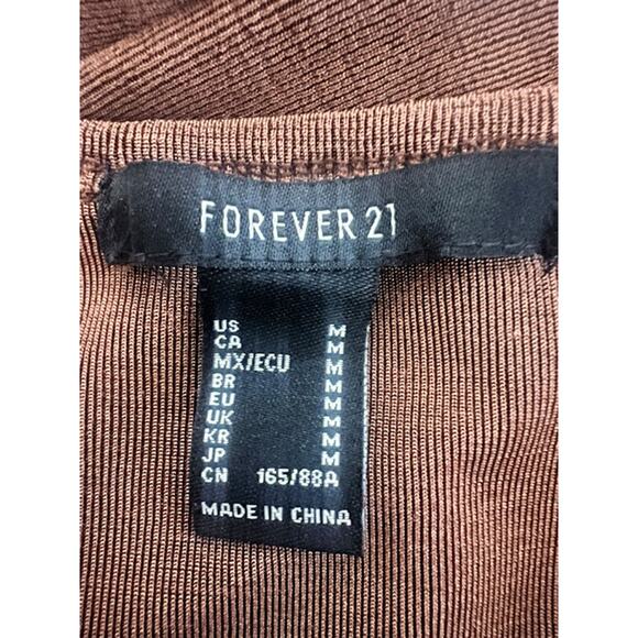 FOREVER 21 Slip Dress W/Adjustable Straps Ladies Size M - Picture 3 of 4